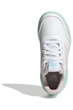 Sneakers bianche con dettagli pastello in materie sintetiche Adidas Tensaur Sport 2.0 K
