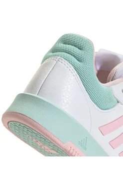 Sneakers bianche con dettagli pastello in materie sintetiche Adidas Tensaur Sport 2.0 K