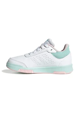Sneakers bianche con dettagli pastello in materie sintetiche Adidas Tensaur Sport 2.0 K