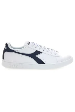 Sneakers bianche con dettagli blu Diadora 178327 C4656