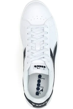 Sneakers bianche con dettagli blu Diadora 178327 C4656