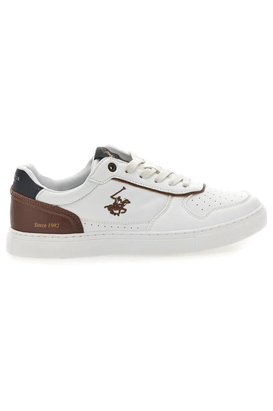 Sneakers bianche con dettagli a contrasto Beverly Hills Polo Club Mallet LTX