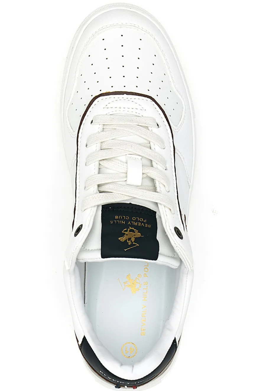 Sneakers bianche con dettagli a contrasto Beverly Hills Polo Club Mallet LTX