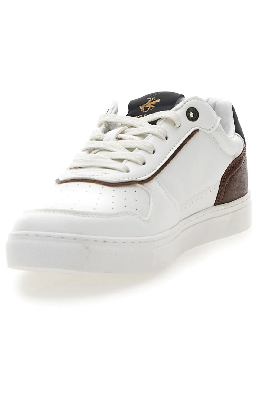 Sneakers bianche con dettagli a contrasto Beverly Hills Polo Club Mallet LTX