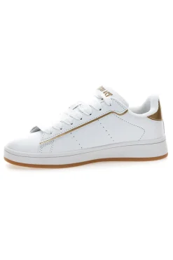 Sneakers bianche con dettagli oro Everlast EV-087P