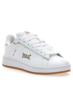 Sneakers bianche con dettagli oro Everlast EV-087P