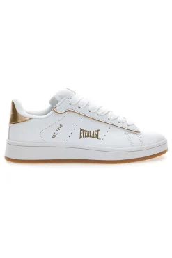 Sneakers bianche con dettagli oro Everlast EV-087P