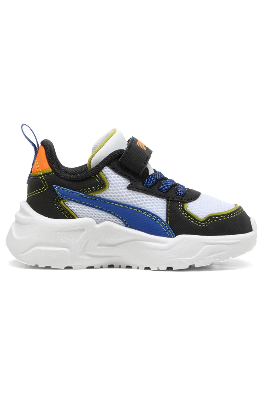 Sneakers Bianche con Dettagli Blu e Arancione PUMA TRINITY LITE STARBLITZ AC+Inf