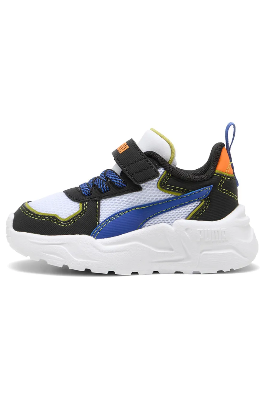 Sneakers Bianche con Dettagli Blu e Arancione PUMA TRINITY LITE STARBLITZ AC+Inf