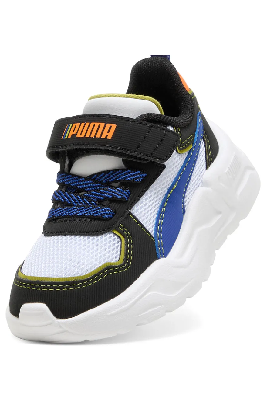 Sneakers Bianche con Dettagli Blu e Arancione PUMA TRINITY LITE STARBLITZ AC+Inf