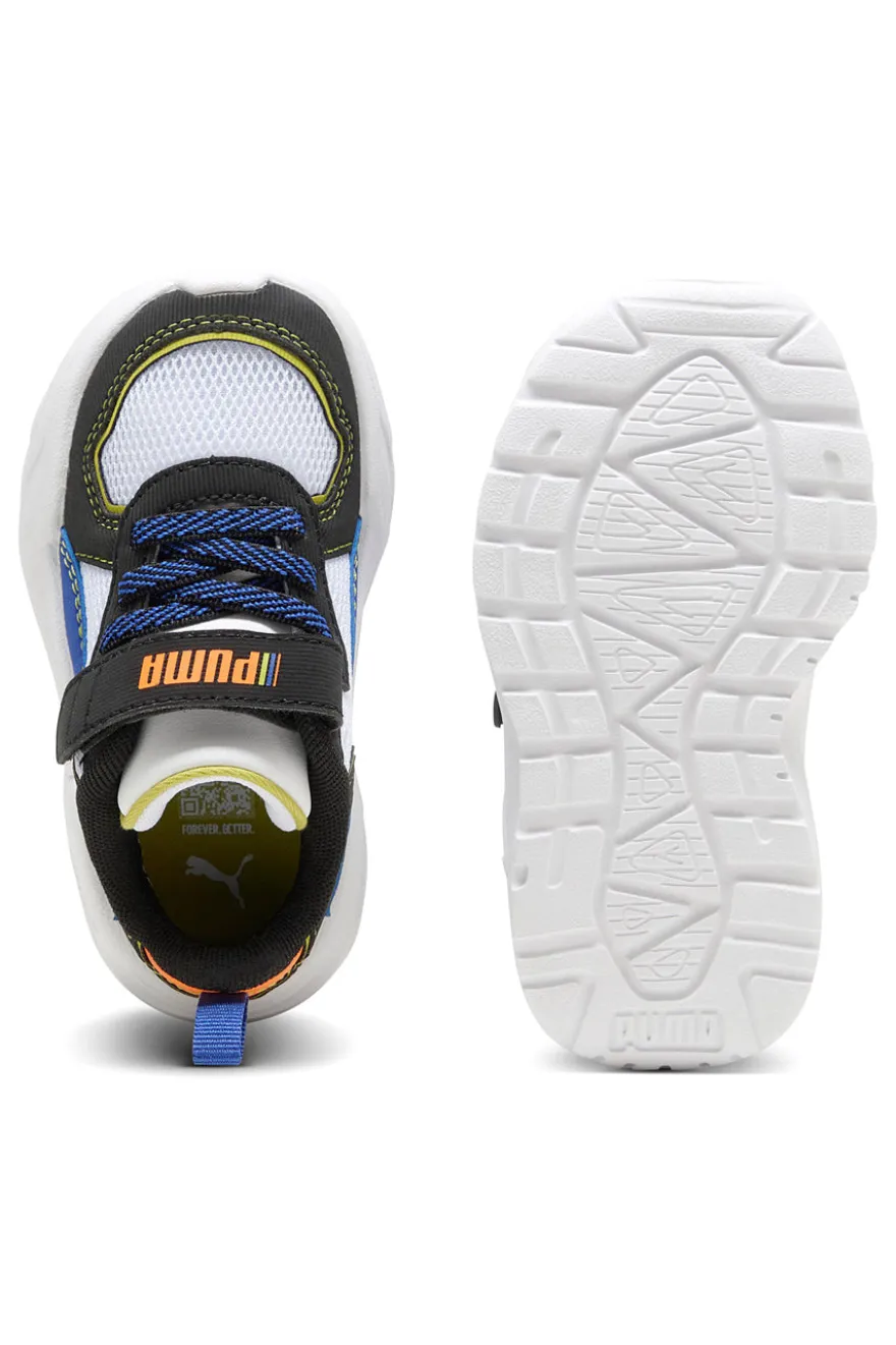 Sneakers Bianche con Dettagli Blu e Arancione PUMA TRINITY LITE STARBLITZ AC+Inf