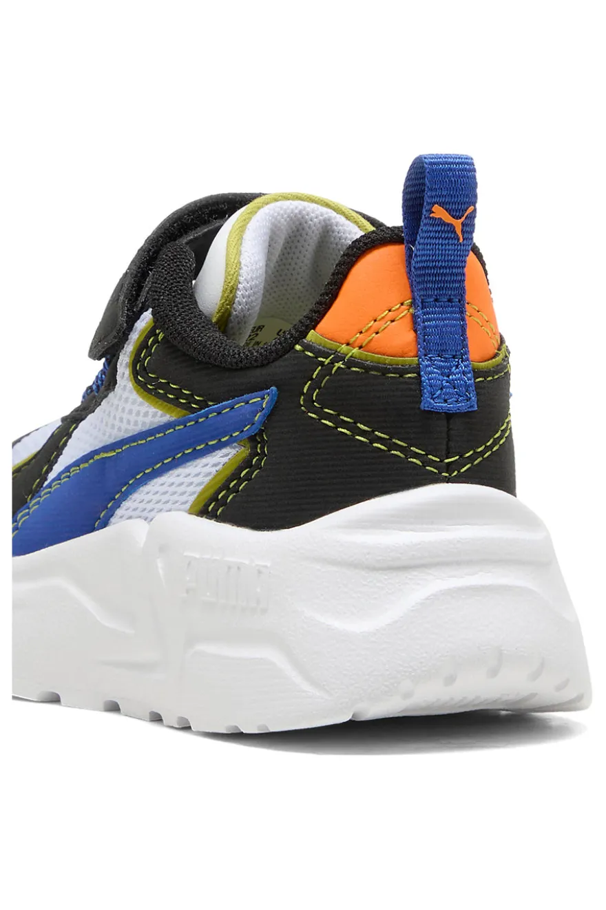 Sneakers Bianche con Dettagli Blu e Arancione PUMA TRINITY LITE STARBLITZ AC+Inf