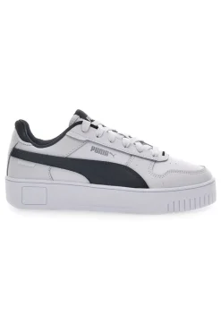 Sneakers Bianche Con Dettagli Neri Puma Carina Street
