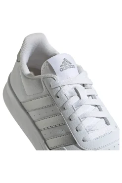 Sneakers bianche con dettagli argento Adidas Breaknet 2.0