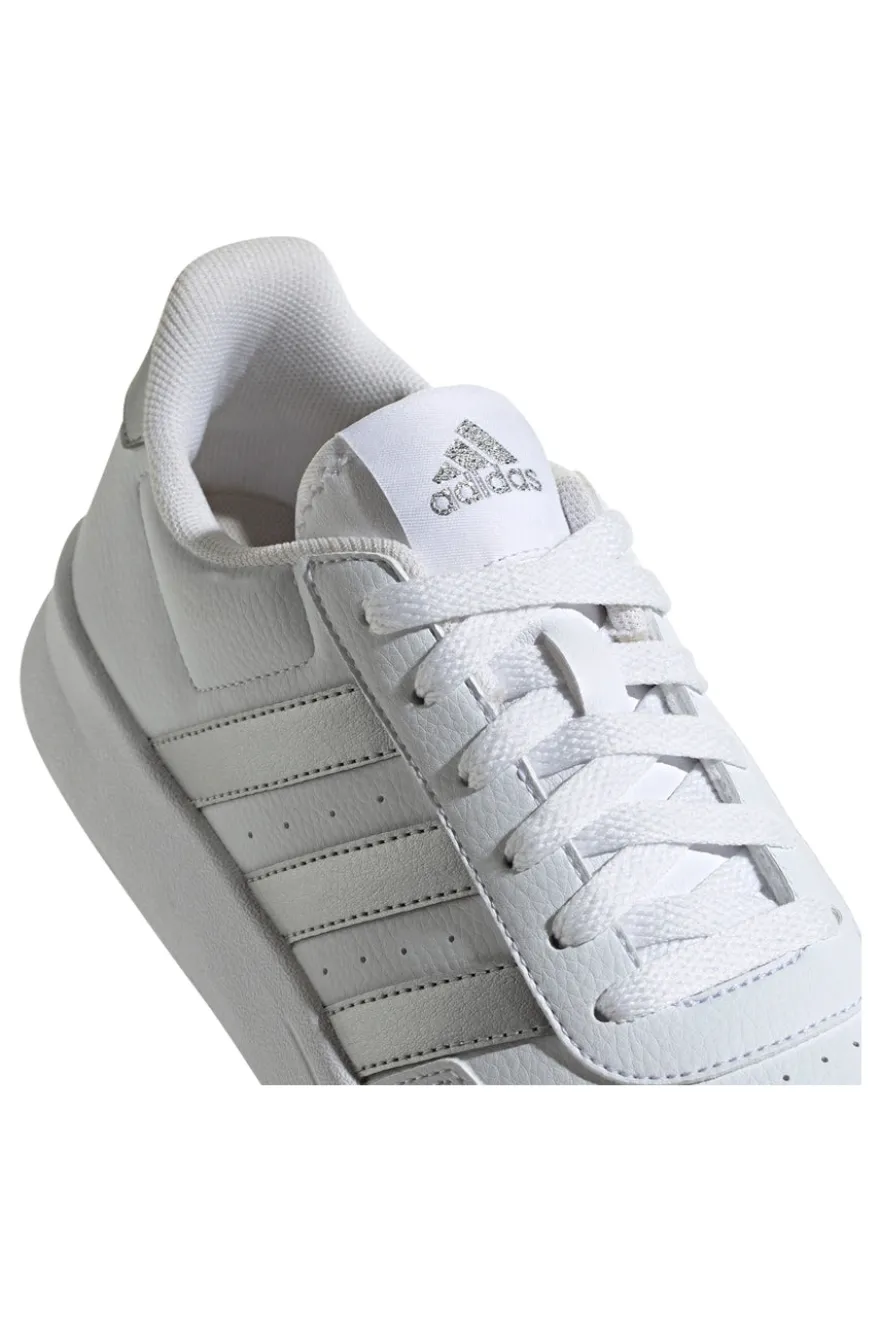 Sneakers bianche con dettagli argento Adidas Breaknet 2.0