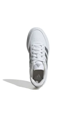 Sneakers bianche con dettagli argento Adidas Breaknet 2.0