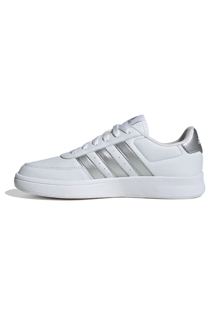 Sneakers bianche con dettagli argento Adidas Breaknet 2.0