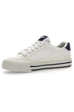 Sneakers Bianche Con Dettagli Blu da Uomo Puma Court Classic Vulc FS
