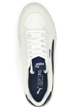 Sneakers Bianche Con Dettagli Blu da Uomo Puma Court Classic Vulc FS
