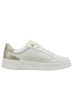 Sneakers Bianche con dettagli oro Bagatt 435AQG1950502190