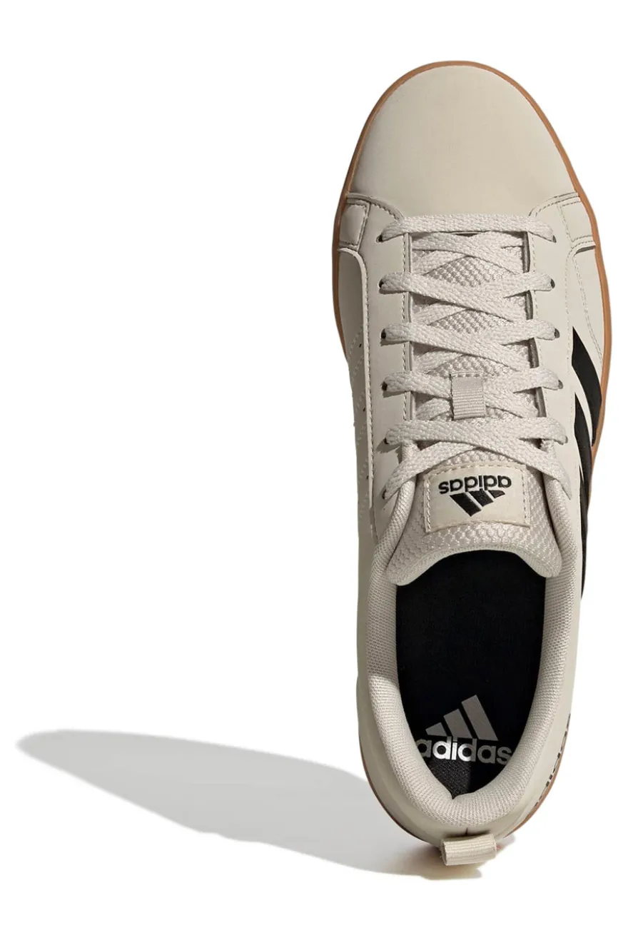 Sneakers bianche con dettagli neri suola in gomma Adidas Vs Pace 2.0