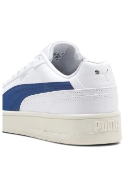Sneakers bianche con dettagli blu e soletta SoftFoam+ Puma Court Classico