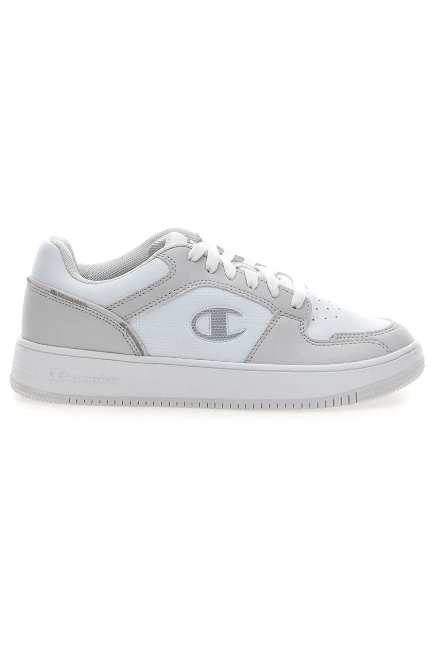 Sneakers bianche con dettagli grigi Champion RD18 2 Low G GS