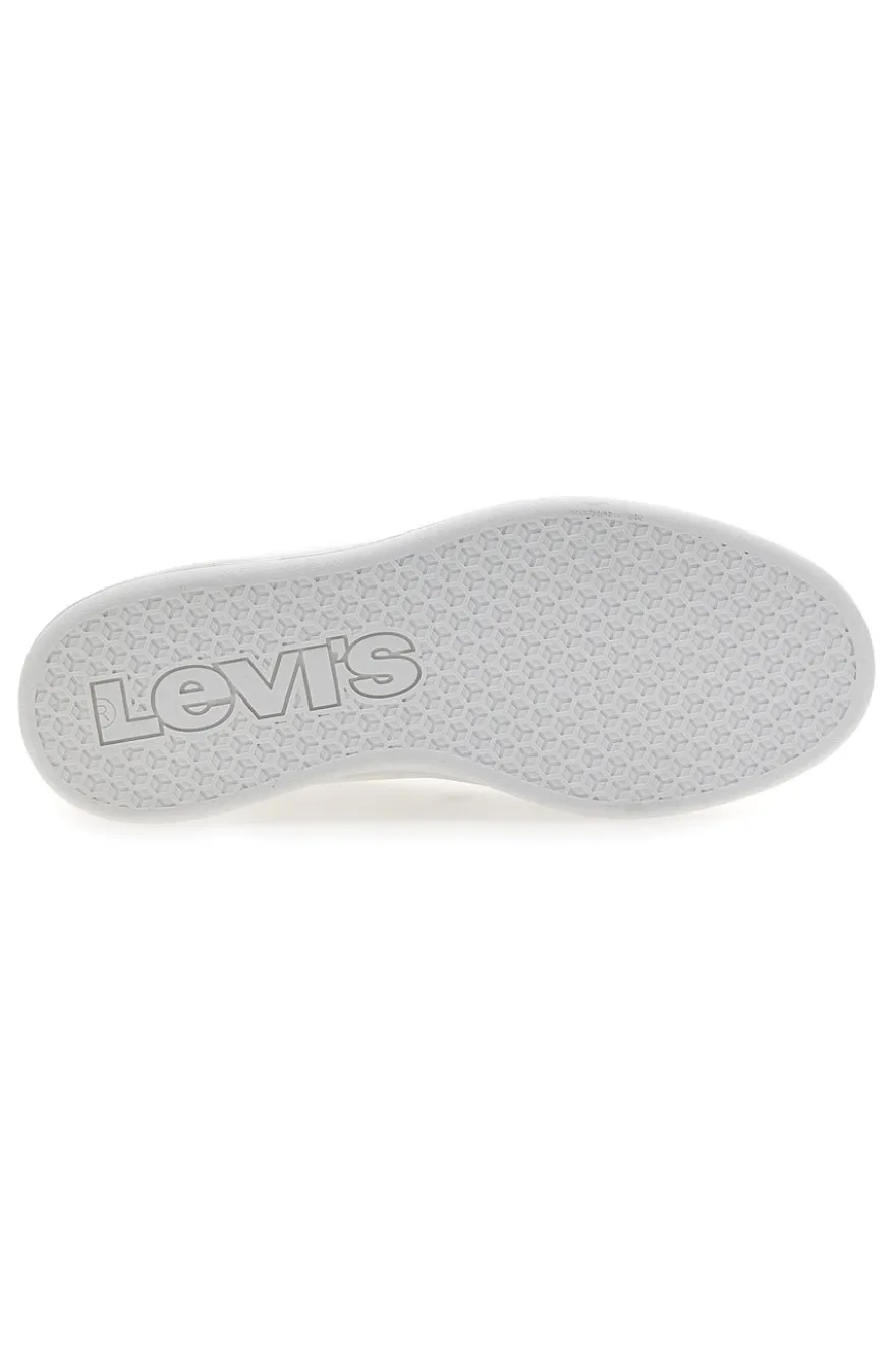 Sneakers bianche con dettaglio grigio Levi's Unity