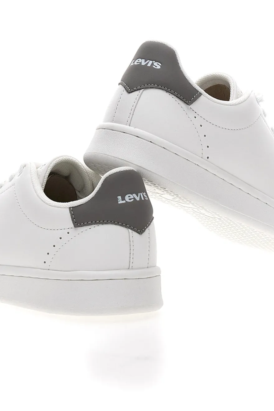 Sneakers bianche con dettaglio grigio Levi's Unity