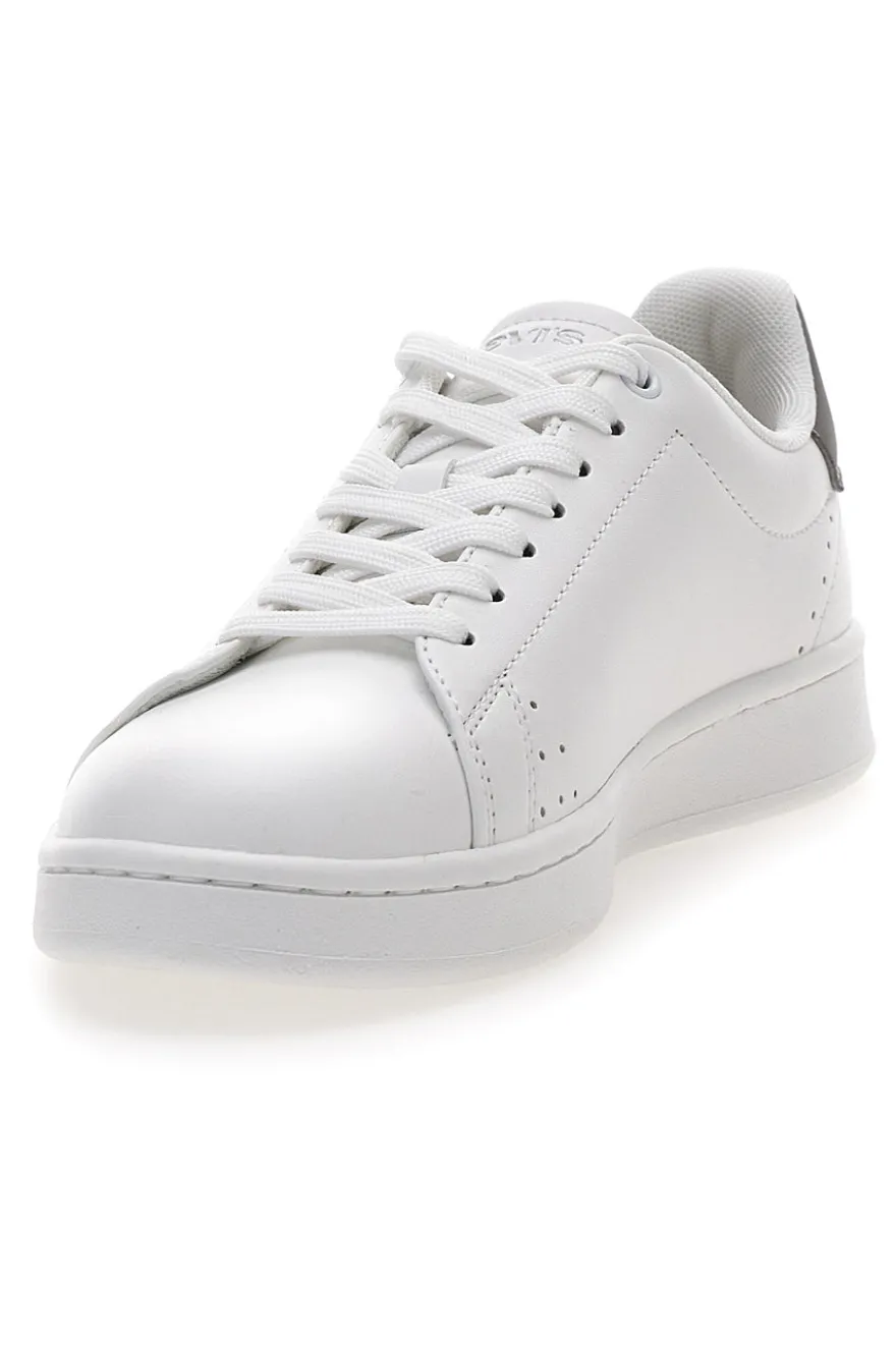 Sneakers bianche con dettaglio grigio Levi's Unity