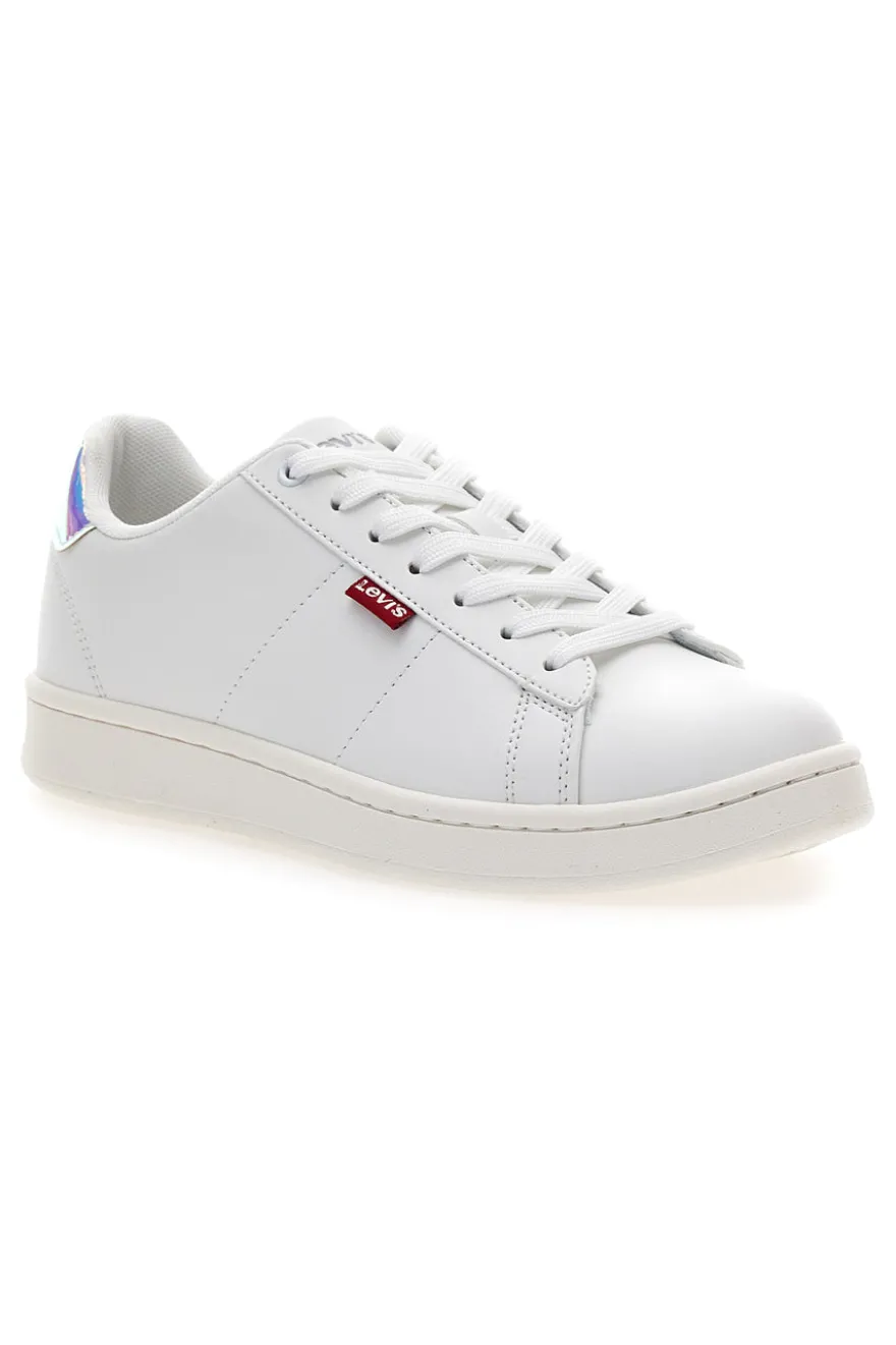 Sneakers bianche con dettaglio iridescente Levi's VAVE0261S