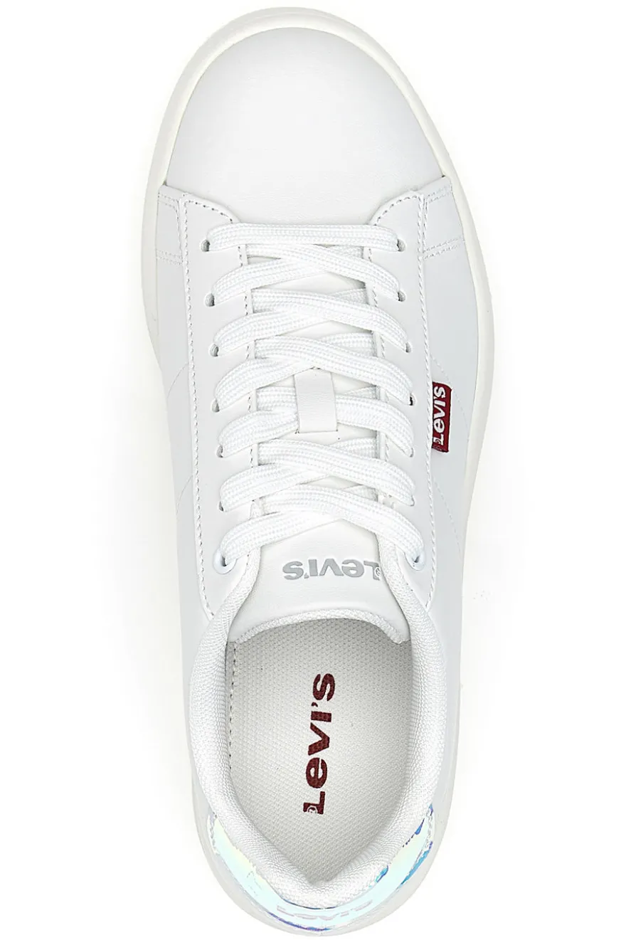 Sneakers bianche con dettaglio iridescente Levi's VAVE0261S