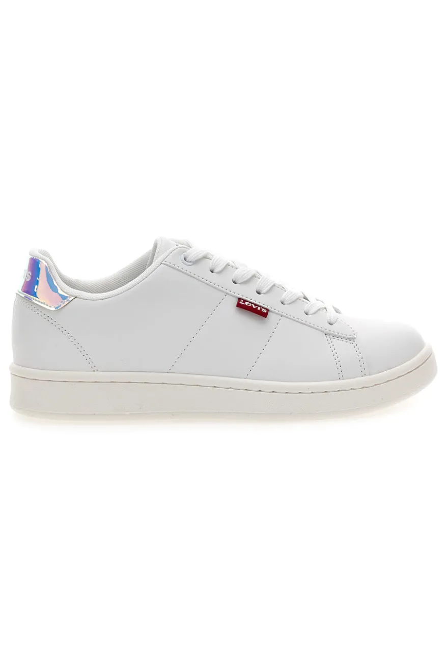 Sneakers bianche con dettaglio iridescente Levi's VAVE0261S