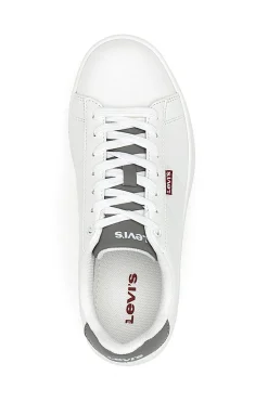 Sneakers Bianche con Dettagli Argento Levi's VAVE0201S
