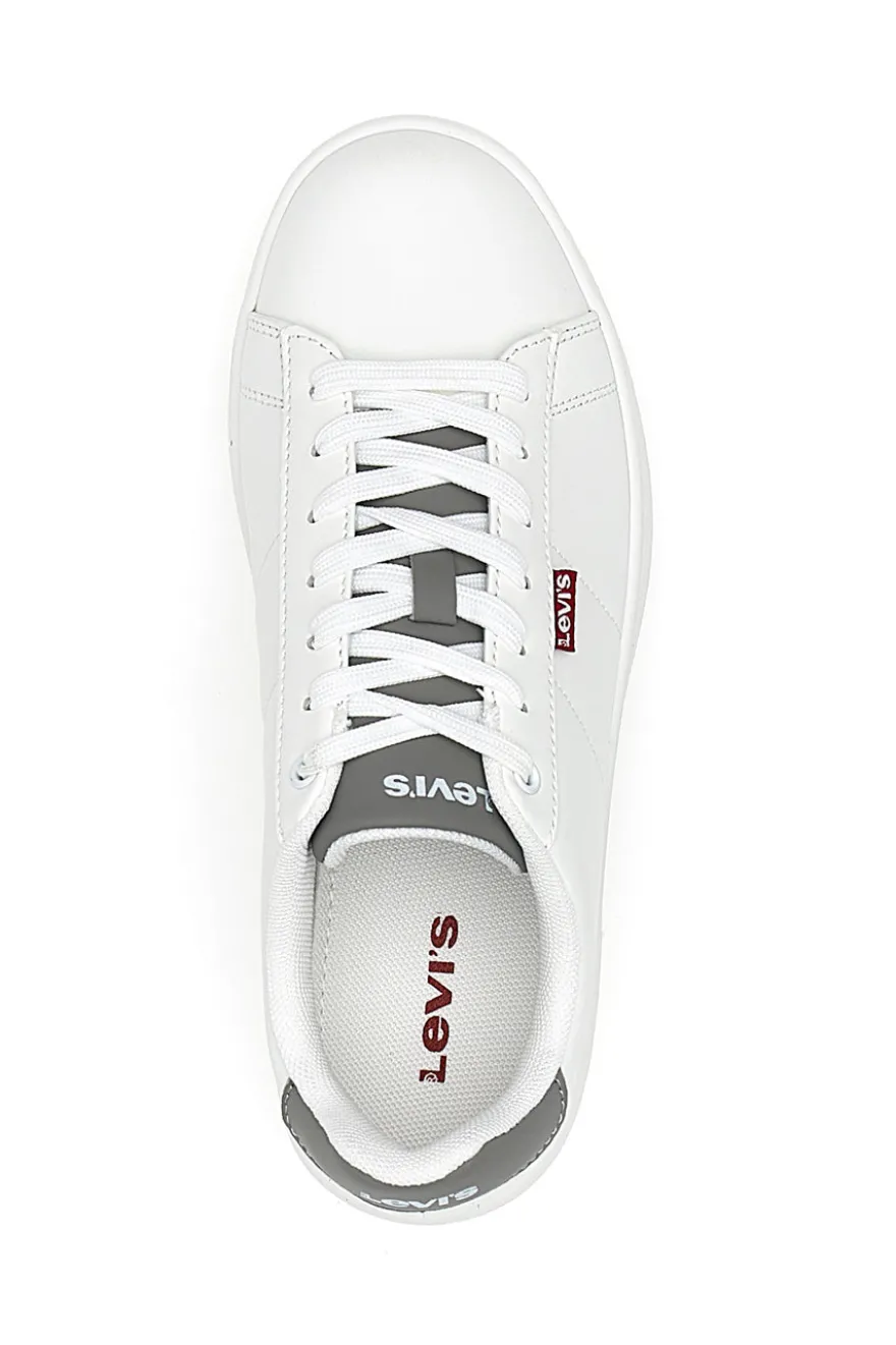 Sneakers Bianche con Dettagli Argento Levi's VAVE0201S