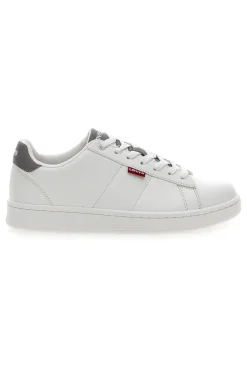 Sneakers Bianche con Dettagli Argento Levi's VAVE0201S