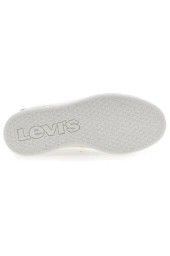 Sneakers Bianche con Dettagli Argento Levi's VAVE0201S