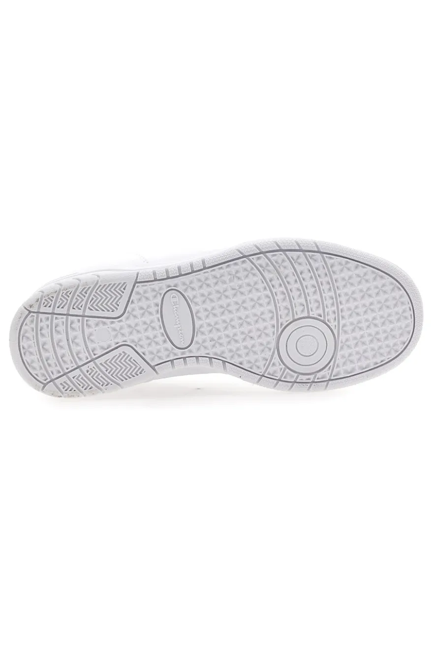 Sneakers bianche con dettagli verde e giallo Champion CLY 87 B GS