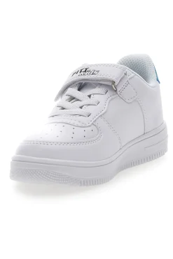 Sneakers Bianche con Dettagli Colorati PITT KIDS K191562