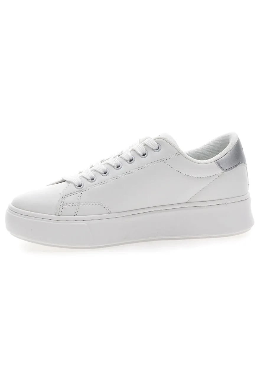 Sneakers bianche con dettaglio argentato LEVI'S AMBER
