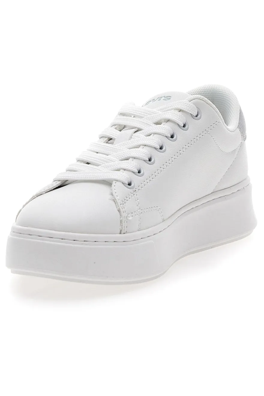Sneakers bianche con dettaglio argentato LEVI'S AMBER