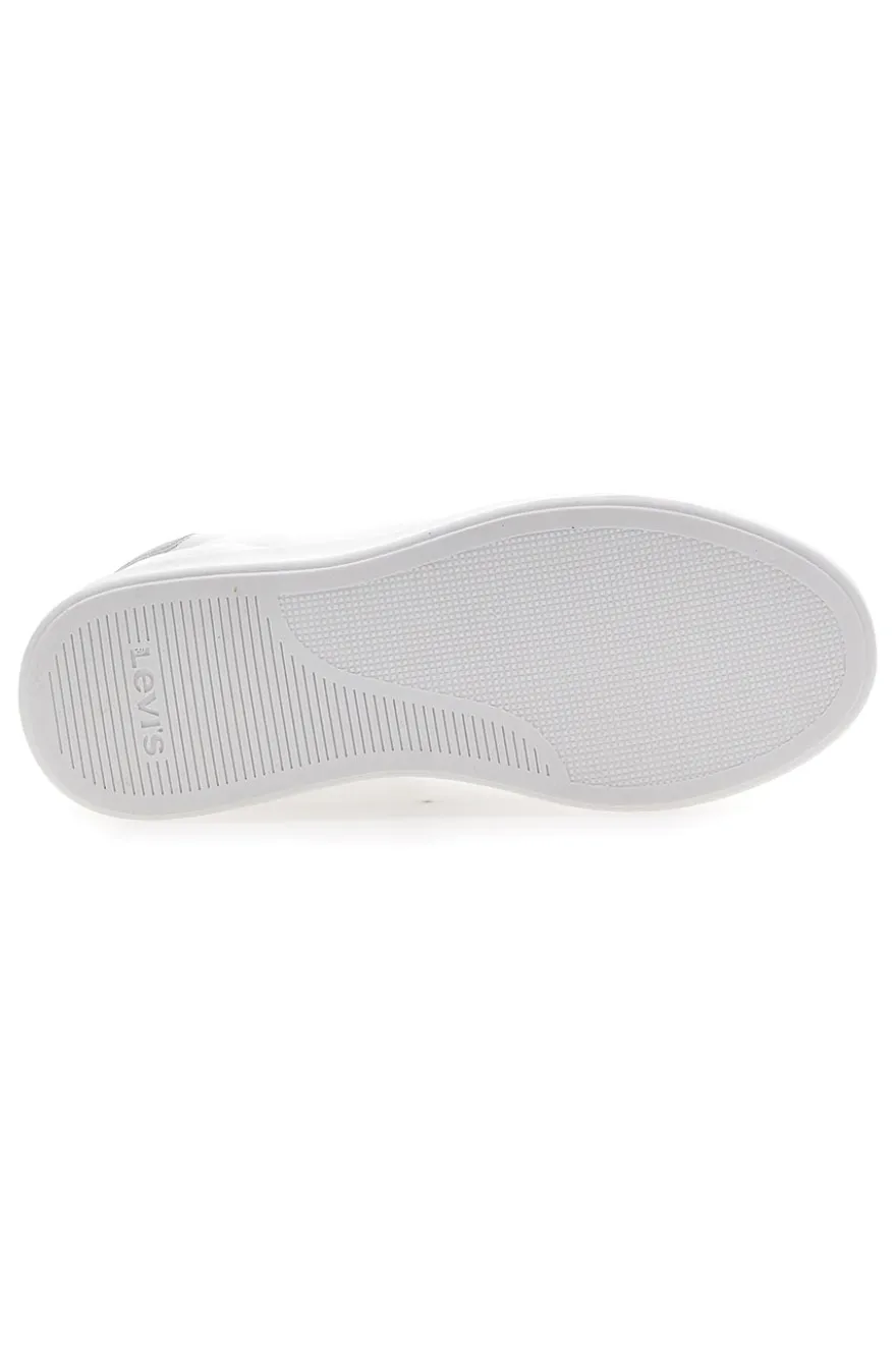 Sneakers bianche con dettaglio argentato LEVI'S AMBER