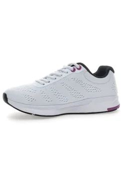 Sneakers Bianche con Dettagli Blu e Tomaia in Mesh CHAMPION JAUNT
