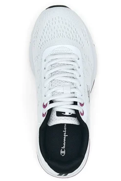 Sneakers Bianche con Dettagli Blu e Tomaia in Mesh CHAMPION JAUNT