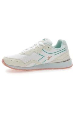 Sneakers Bianche Con Dettagli azzurri DIADORA Raven Wn