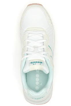 Sneakers Bianche Con Dettagli azzurri DIADORA Raven Wn
