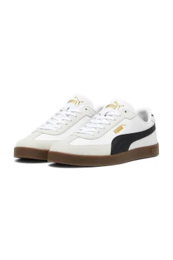 Sneakers Bianche Con Dettagli Neri Puma Club II Era