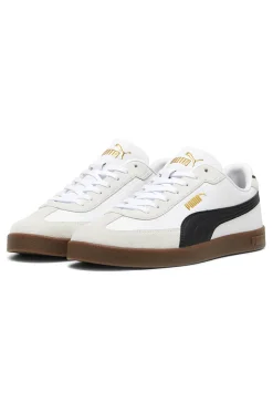 Sneakers Bianche Con Dettagli Neri Puma Club II Era