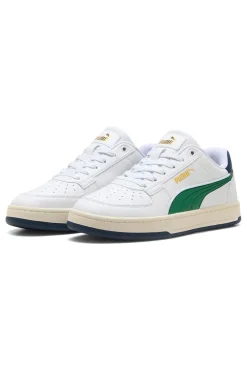 Sneakers bianche con dettagli verdi e blu Puma CAVEN 2.0 RETRO JR