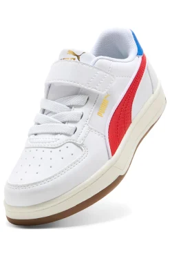 Sneakers bianche con dettagli rossi e blu Puma Caven 2 Retro AC + PS